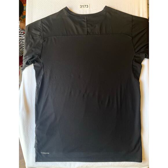 PUMA Women T-shirt size M US Black Short Sleeve CloudSpun Casual Workout Active - Picture 7 of 7